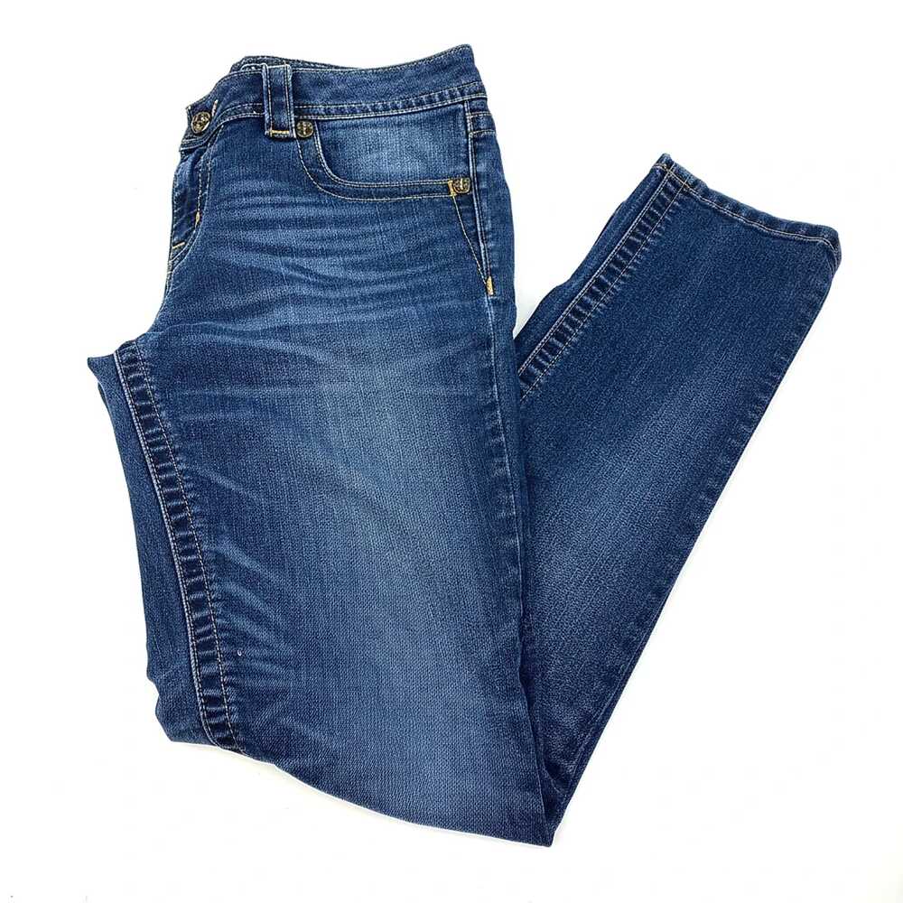 Miss Me Blue Skinny Jeans | Cotton Blend, Size 10, Regular